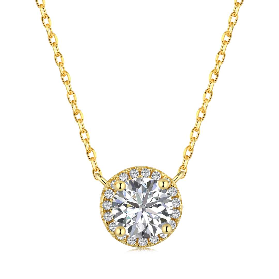 Round Cut Necklace