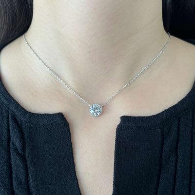 Round Cut Necklace