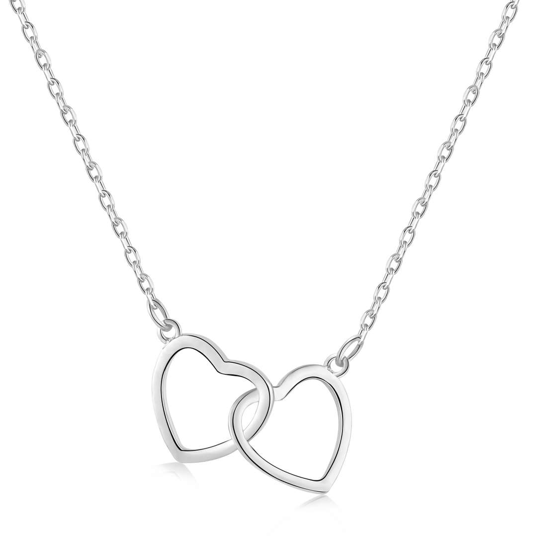 Love Double Ring Necklace