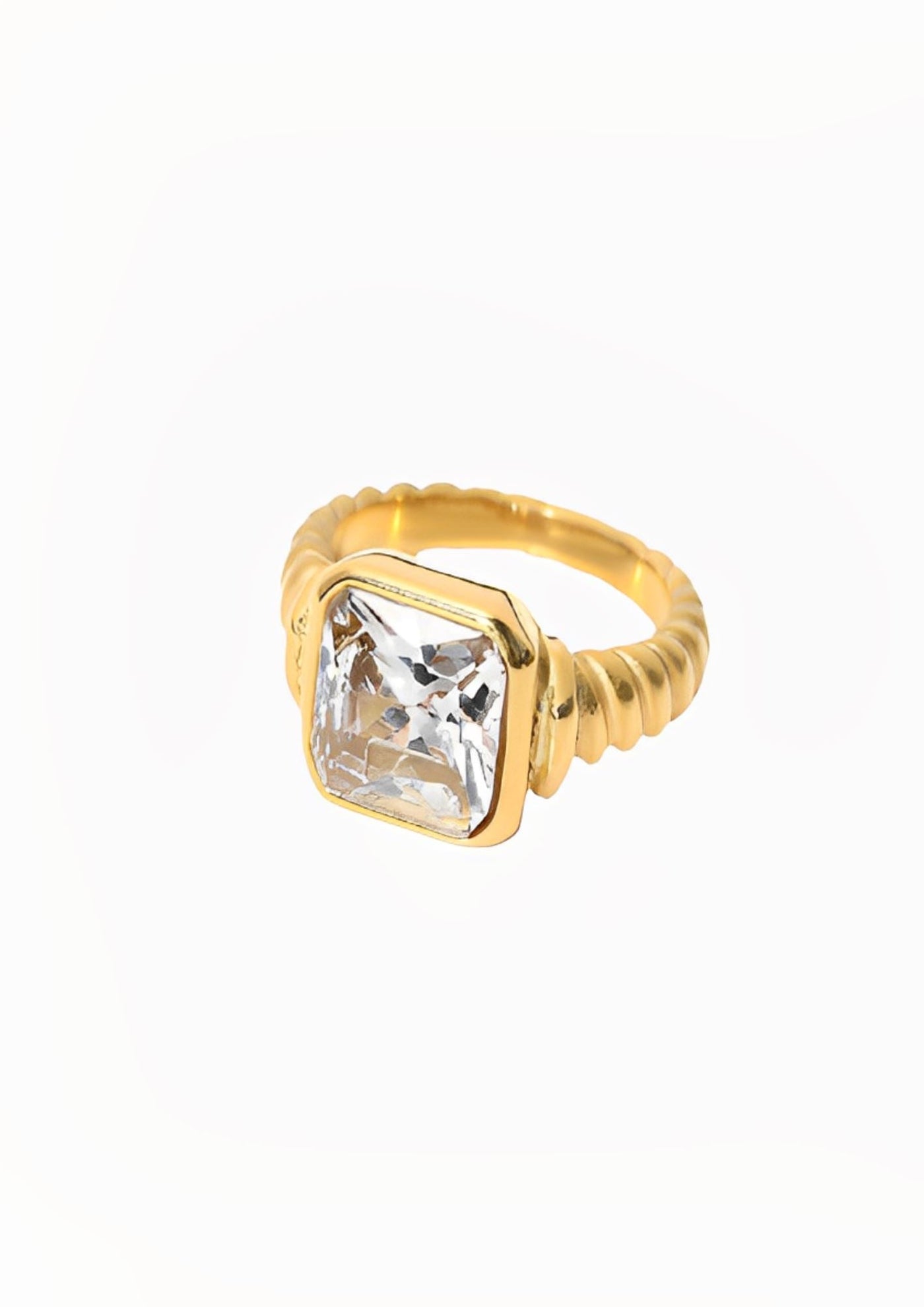 SQUARE DIAMOND RING