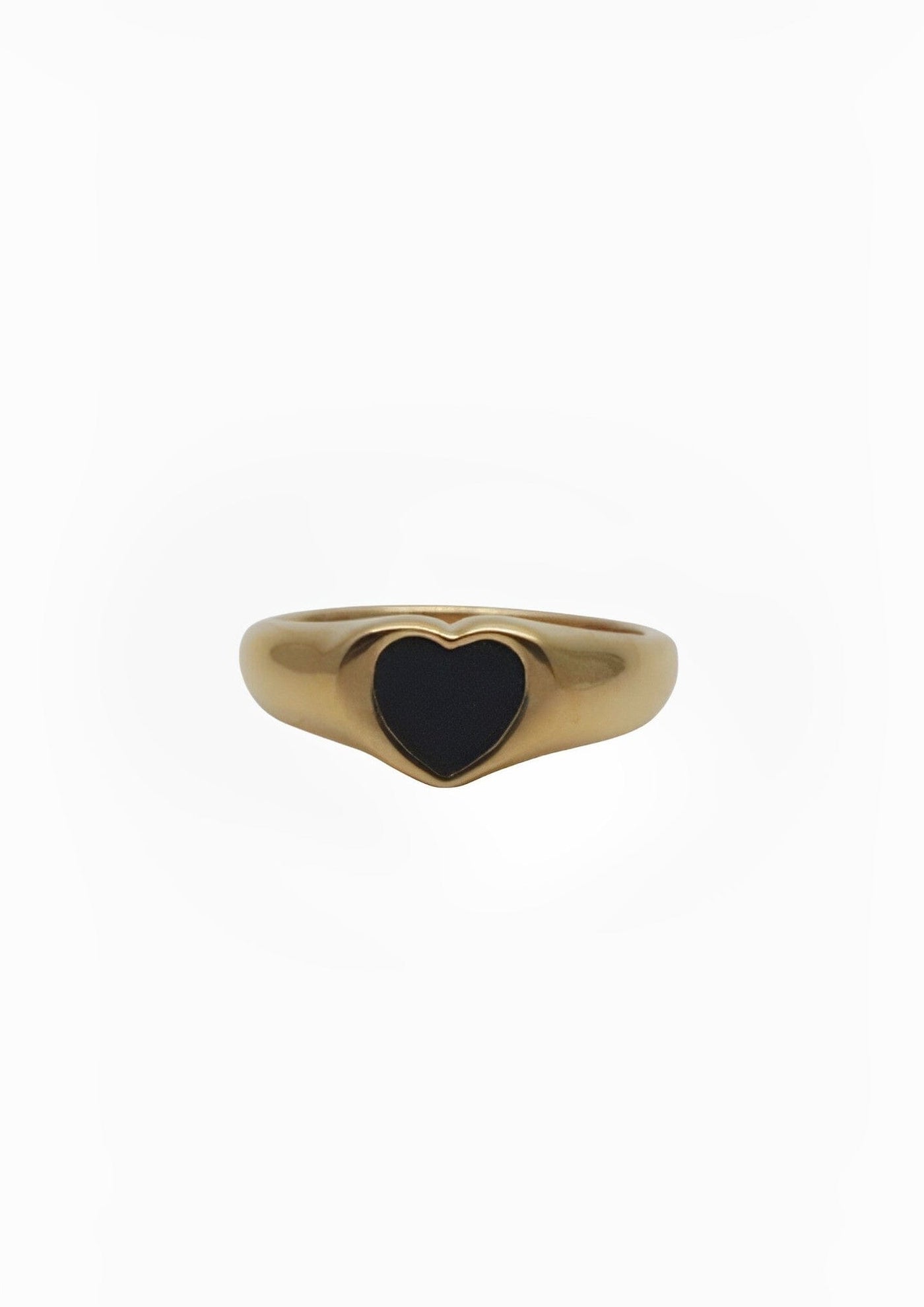 BLACK HEART RING