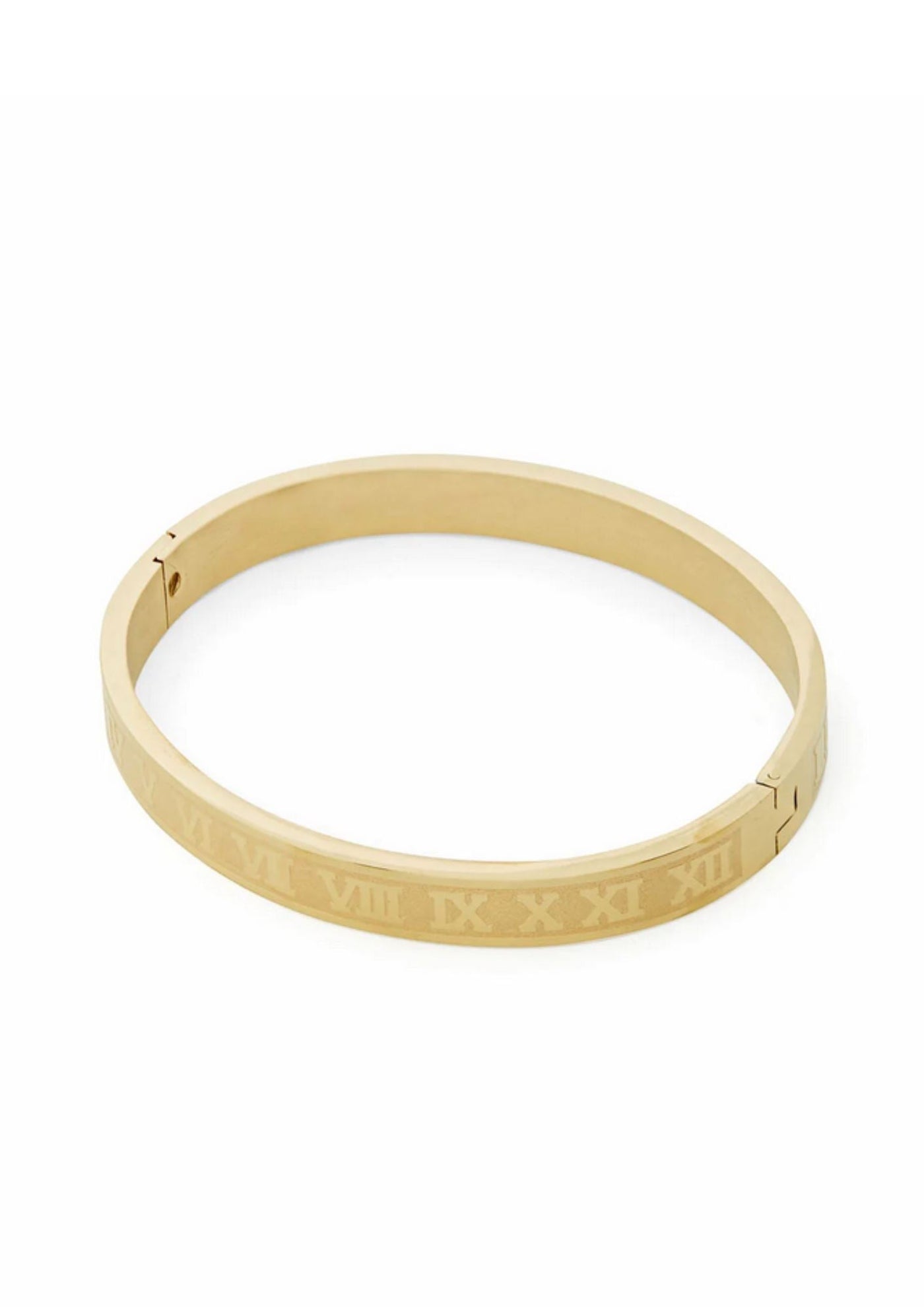 ROMAN NUMERAL BRACELET - GOLD