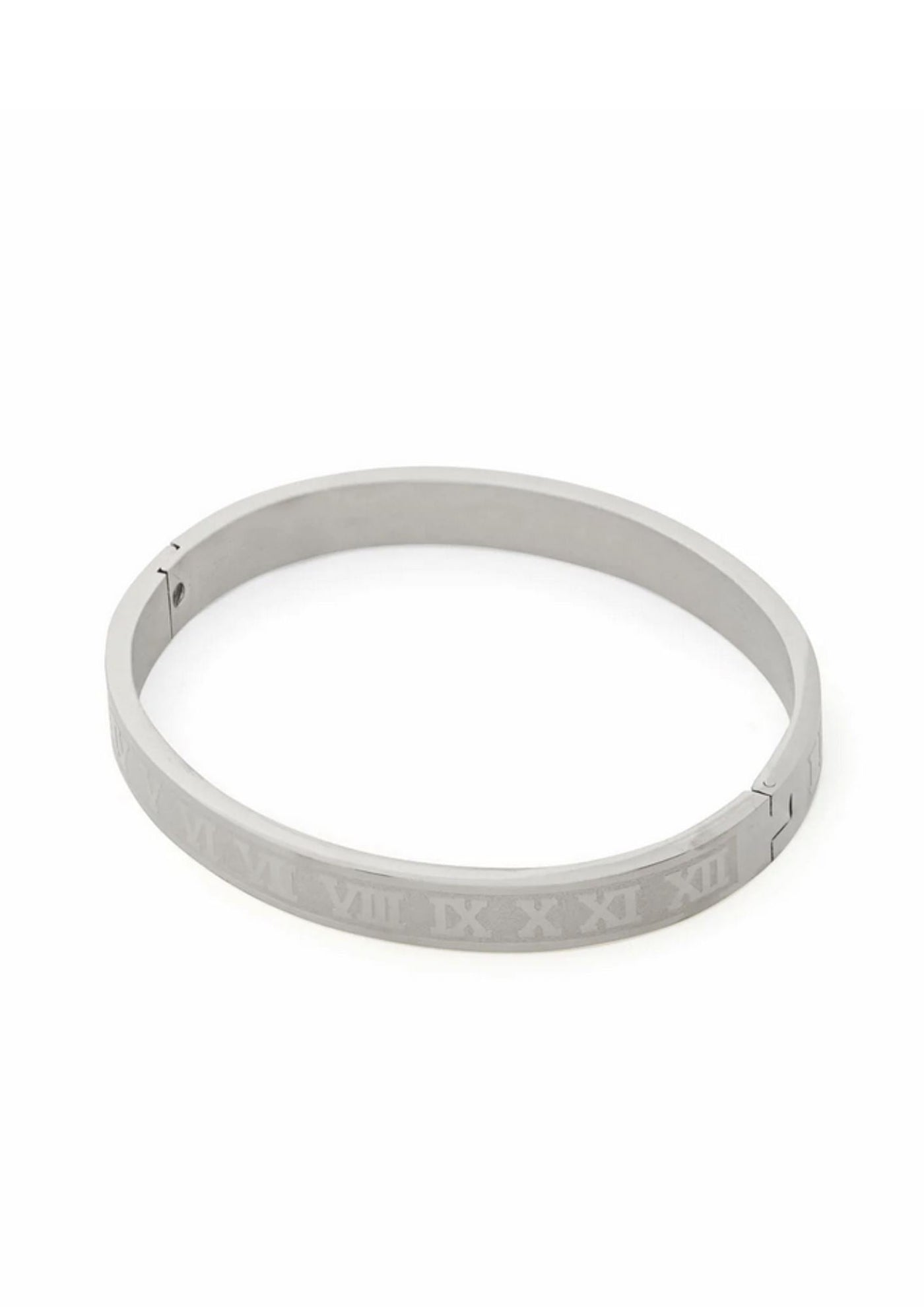 ROMAN NUMERAL BRACELET - SILVER