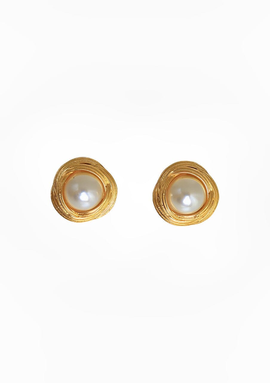 MEDIEVAL PEARL EARRINGS