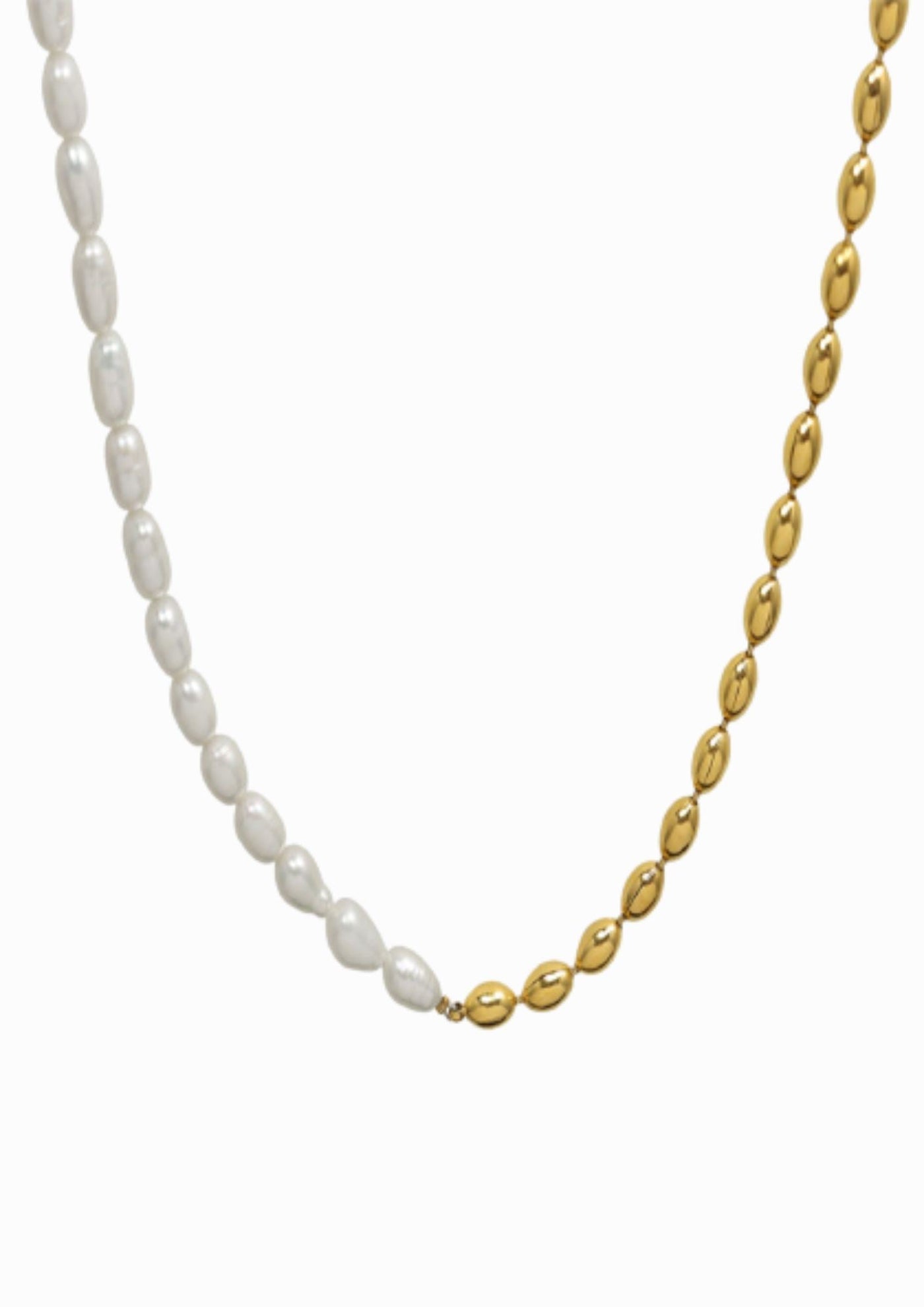MECHANICAL PEARL NECKLACE